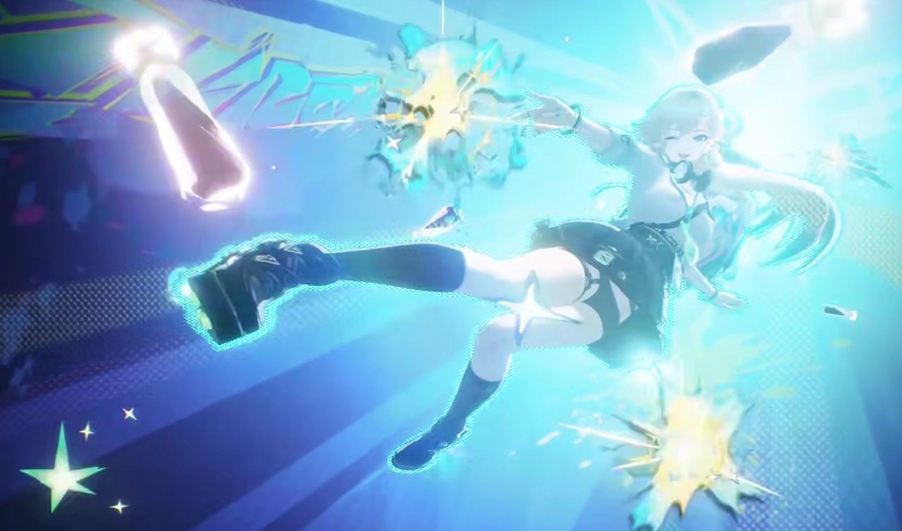 Linna skill animation during Wuthering Waves 3.0 showcase.