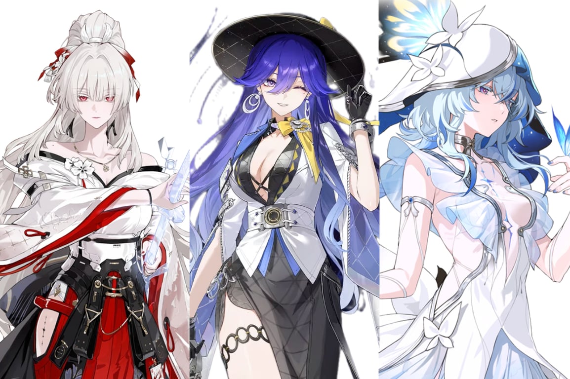 「緋雪」 ＋ 「洛瑟菈」 ＋ 「守岸人」
