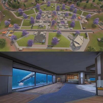 Bloomtown to Aquarium