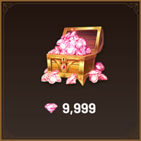 9999 Pink Gems
