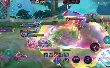 Por que a Gold Lane deve priorizar as ondas de minions em Mobile Legends