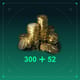 300+52 Delta Coins