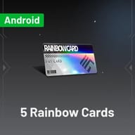5 Carte Arcobaleno