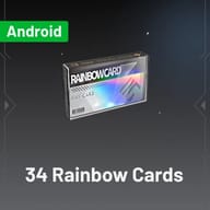 34 Carte Arcobaleno