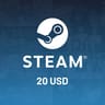 Ricarica Portafoglio Steam 20 USD
