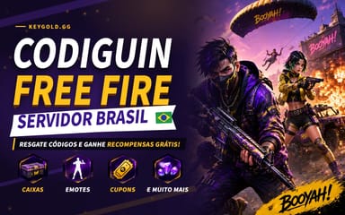 Codiguin FF Hoje: Códigos Free Fire Ativos de Setembro 2026