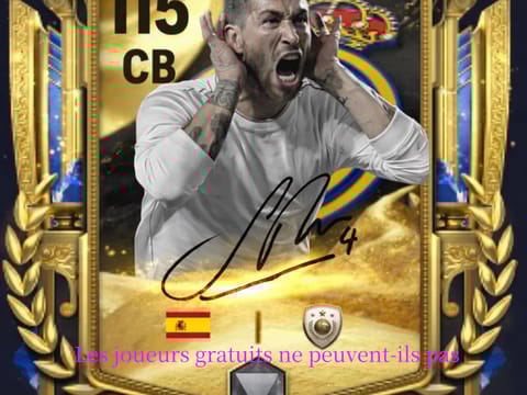 Les joueurs gratuits ne peuvent-ils pas atteindre 117 ?