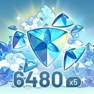 6480 + 1600 Genesis Crystals*5