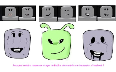 Pourquoi certains nouveaux visages de Roblox donnent-ils une impression d’inachevé ?