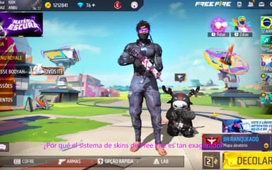 Por que o sistema de skins de Free Fire é tão exagerado?