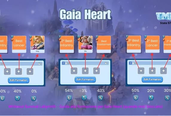 Whiteout Survival Labyrinth – Guida alla formazione per Gaia Heart (quando resti bloccato)