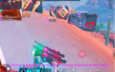 O Sistema de Matchmaking do Free Fire Protege Jogadores de Baixo Nível?