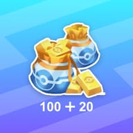 ポケゴールド x100 + 20