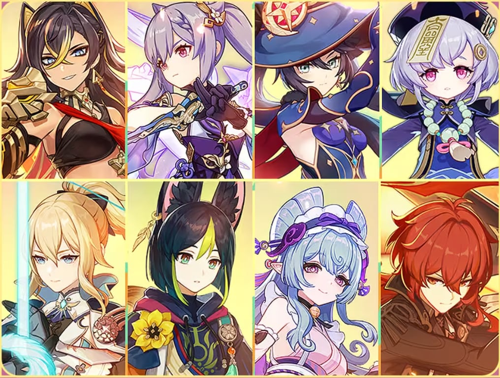 Genshin Impact 6th Anniversary Standard 5-Star Selector
