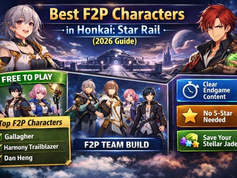 Best F2P Characters in Honkai: Star Rail (2026 Guide) – Top Free-to-Play Picks & Team Builds