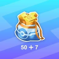 ポケゴールド x50 + 7