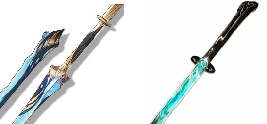 Emerald of Genesis and Signature Sword