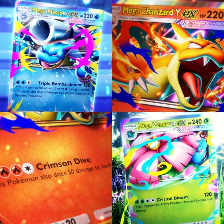 Pokémon TCG Pocket Mega Evolution Card Art Showcase
