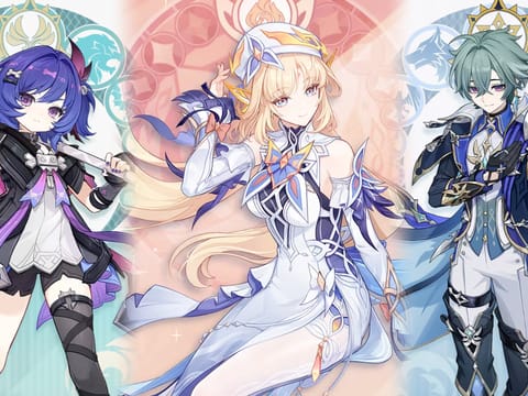 原神6.6の新キャラ3人の立ち絵が公開｜新★5限定ニコル＋新常設★5ローヘン