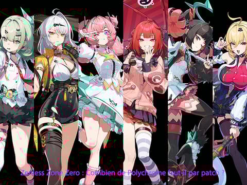 Zenless Zone Zero : Combien de Polychrome faut-il par patch ?