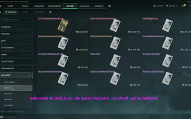 Guida per guadagnare denaro in Delta Force