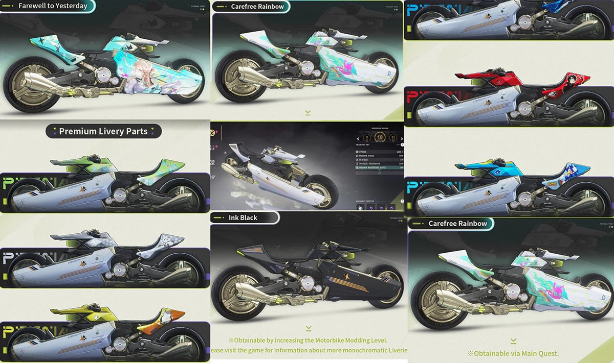 Wuthering Waves 3.0: 10 New Motorcycle Paint Jobs & Co-Ride Mode
