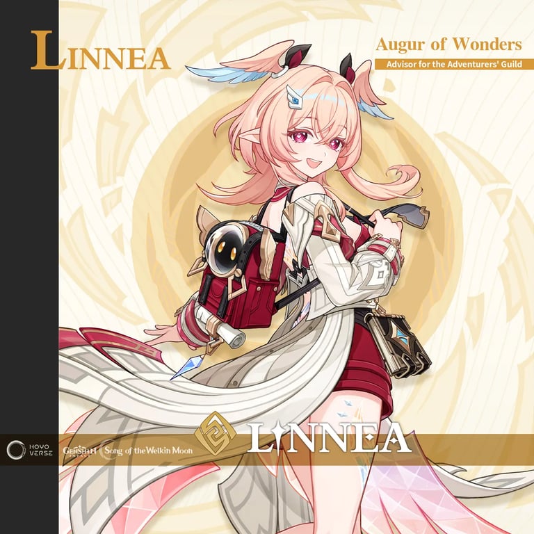 Genshin6.6 New Character Leak: Geo 5-Star Linnea – A Dedicated Support for Lunar Crystallize Teams?