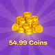 54.99 Coins