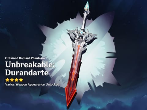 Genshin Impact 6.4 Hidden Weapon Skin: Varka's Exclusive "Unbreakable: Durandarte" Walkthrough