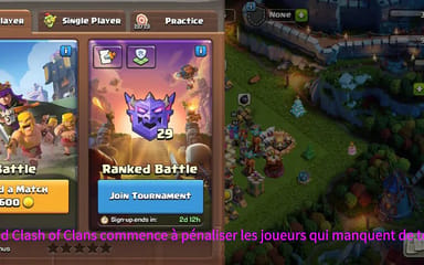 Quand Clash of Clans commence à pénaliser les joueurs qui manquent de temps
