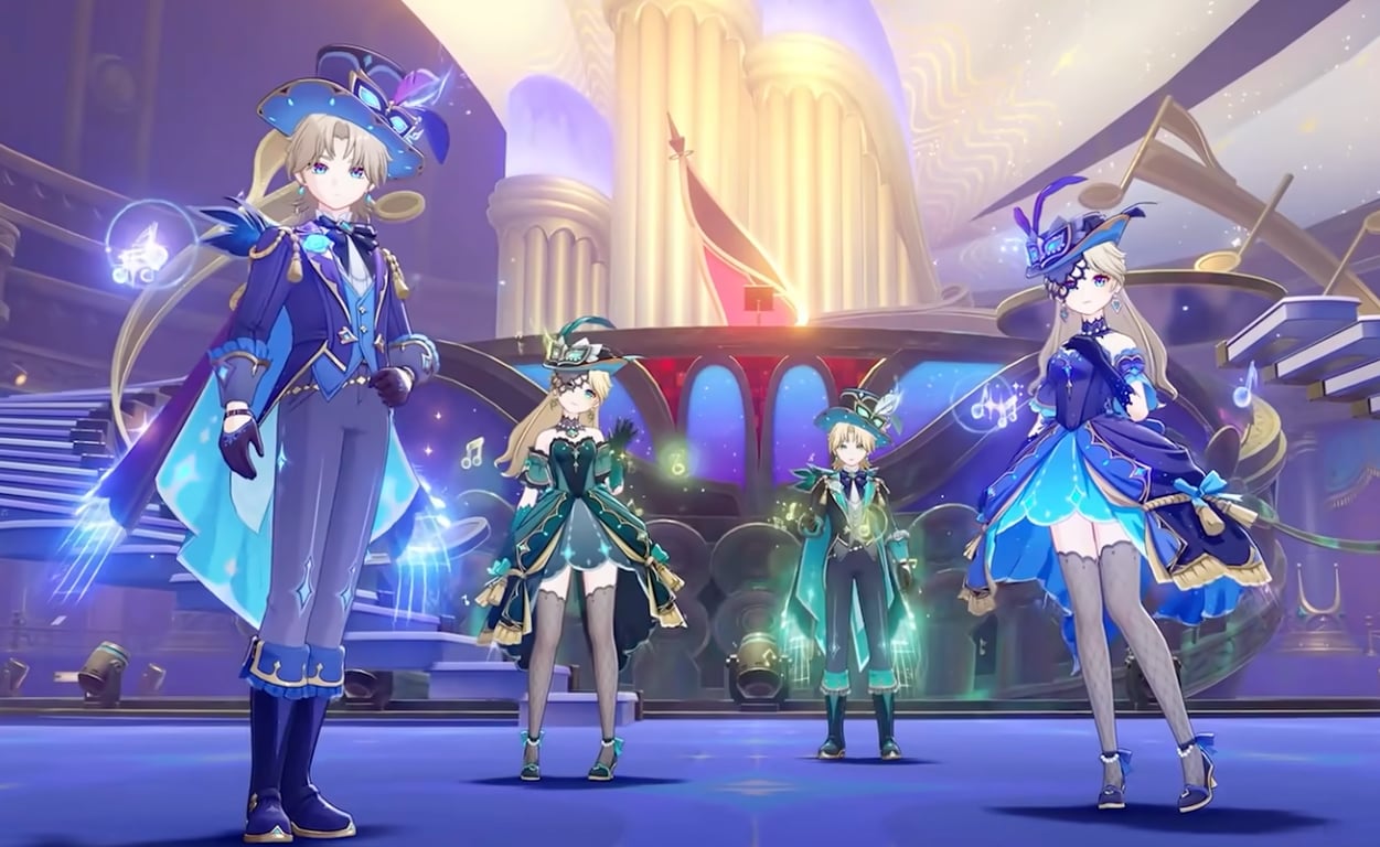 Genshin Impact 7.2 Miliastra Wonderland cosmetics and outfits