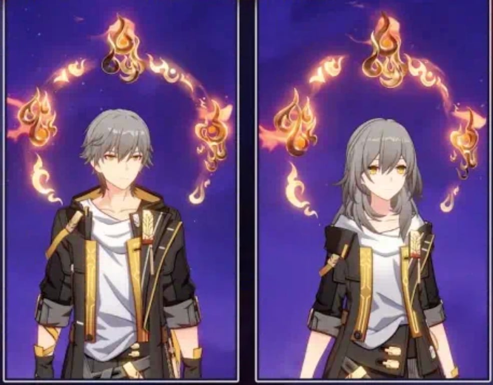 outfit component “Karmic Fire Beyond the Shore”