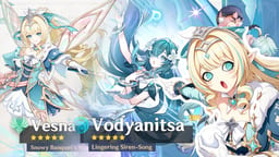Genshin Impact 7.1 | Guía de Vesna y Vodyanitsa