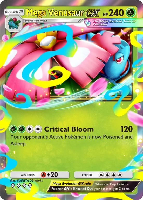 Pokémon TCG Pocket Mega Evolution Card Art Showcase