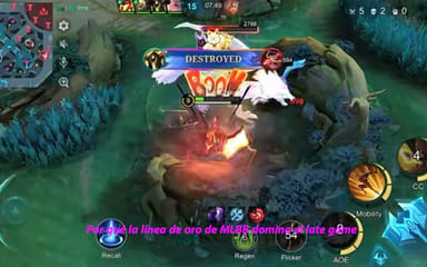 Por qué la línea de oro de MLBB domina el late game