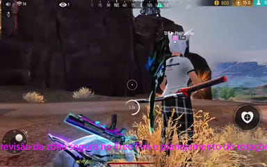 Previsão da zona segura no Free Fire e planejamento de rotações