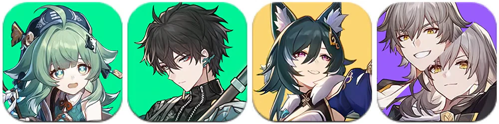 Huohuo F2P team comp characters