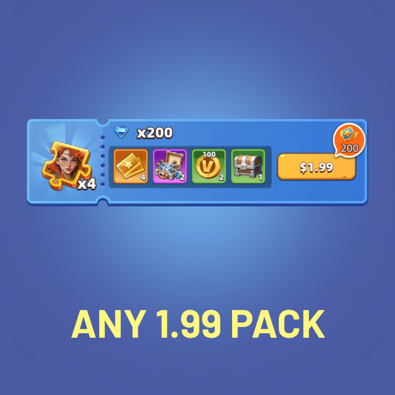 ANY 1.99 PACK