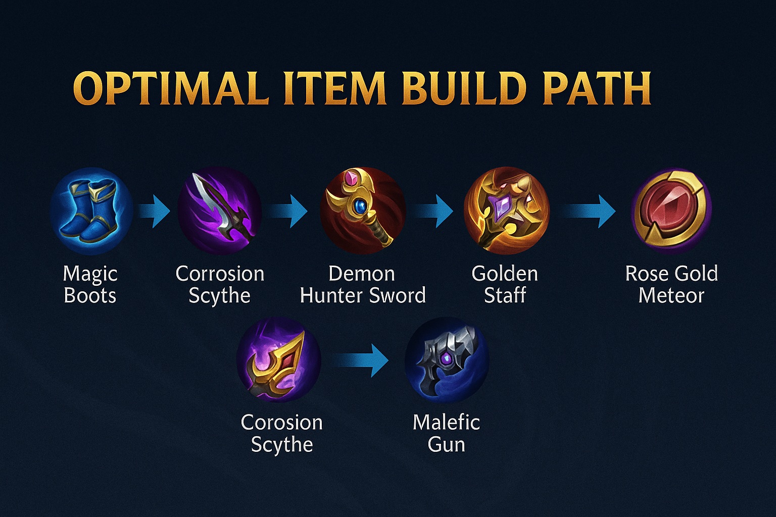 Optimal item build path