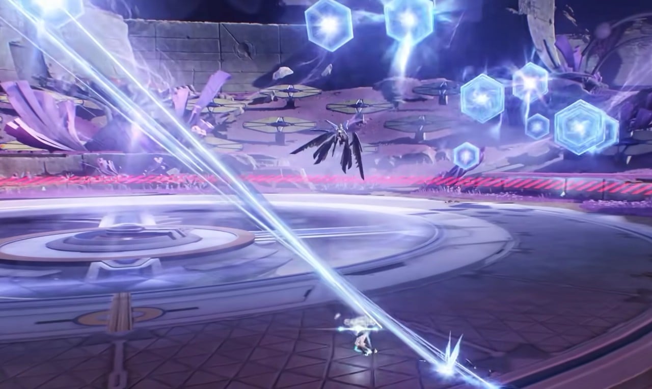 Linna fighting a new boss in Wuthering Waves 3.0