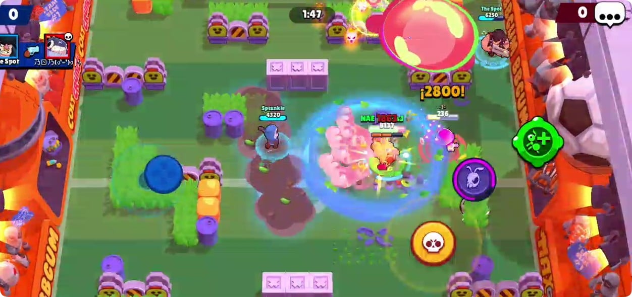 Brawl Stars gameplay screenshot