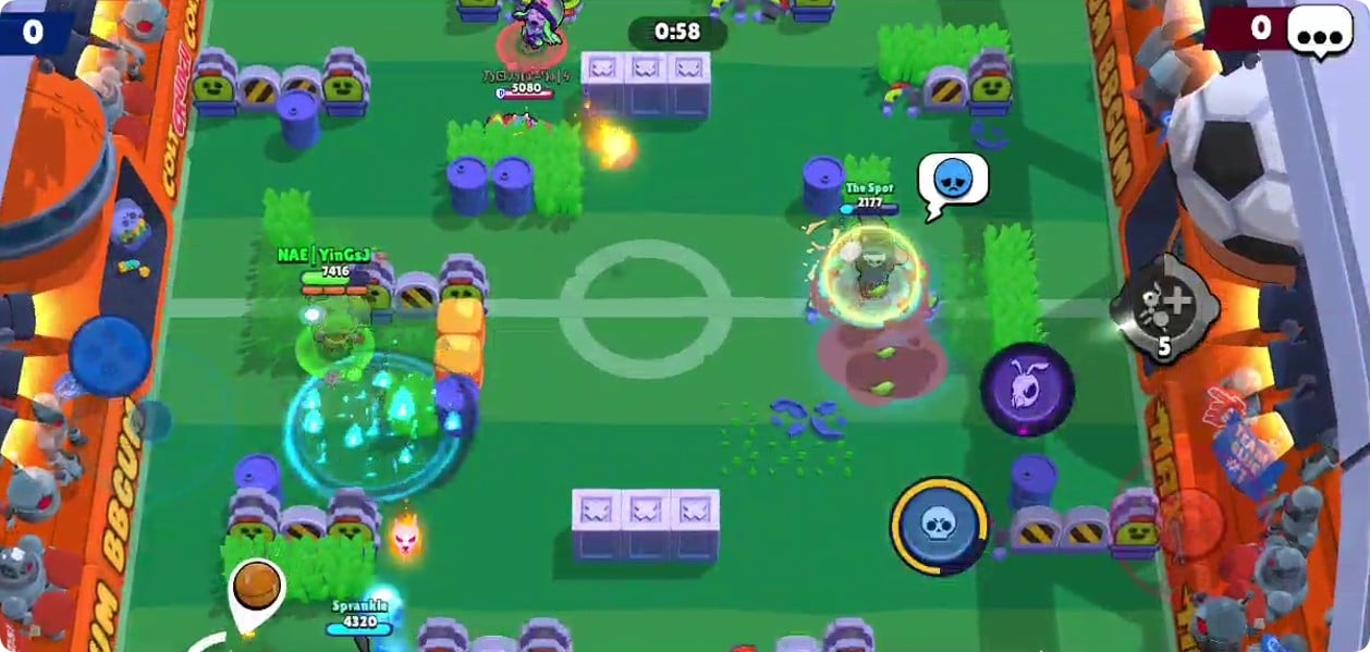 Brawl Stars gameplay screenshot